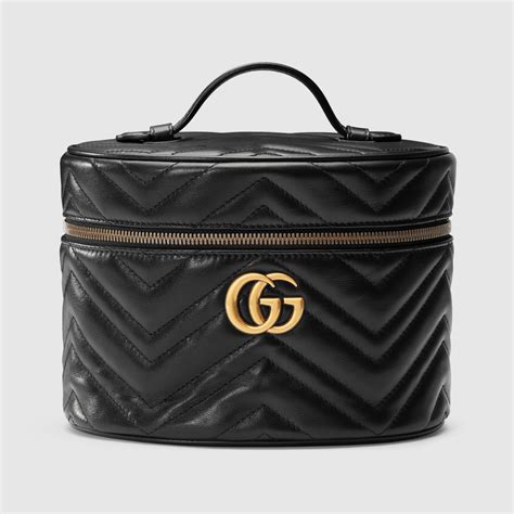 make up bag gucci|gucci marmont makeup bag.